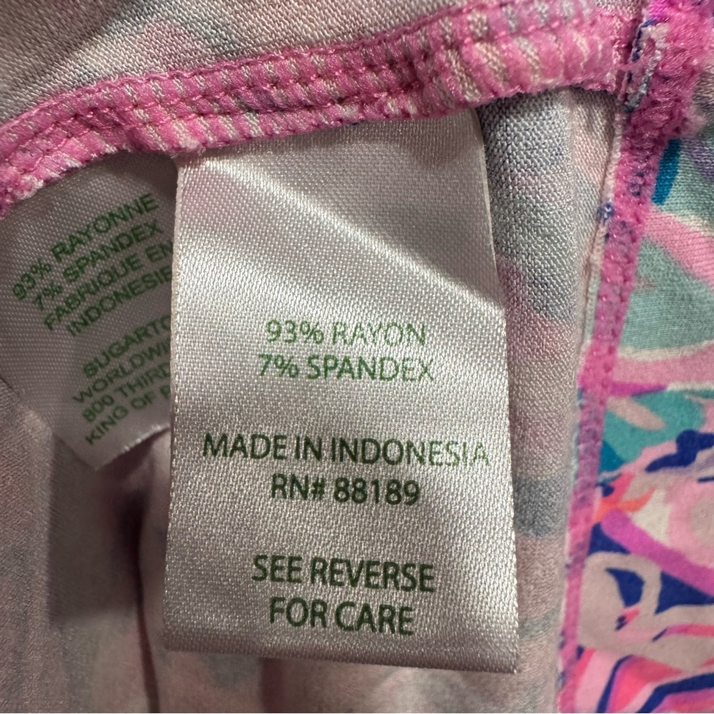 Lilly Pulitzer UPF 50+ Sophie Dress in Blue Currant Drop Me A Lime Sz M - Picture 12 of 15